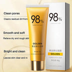 80g gold peel-off facial mask for deep pore cleansing
