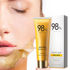 80g gold peel-off facial mask for deep pore cleansing